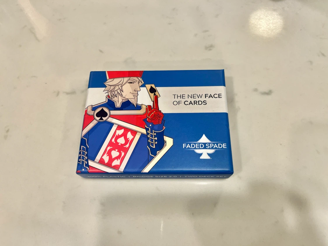 Faded Spade Bridge Size 2.0 Playing Cards
