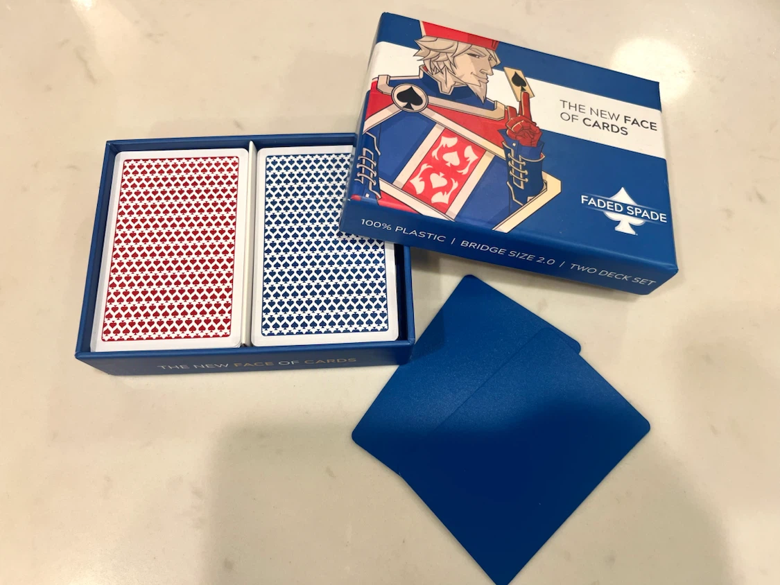 Faded Spade Bridge Size 2.0 Playing Cards - photo 2