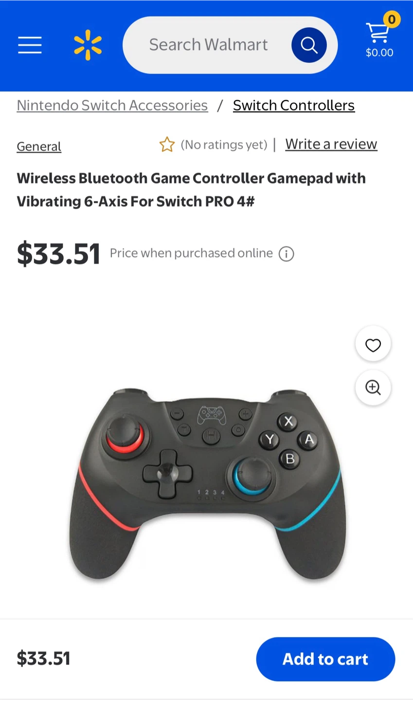 Wireless Controller for Nintendo Switch - photo 4