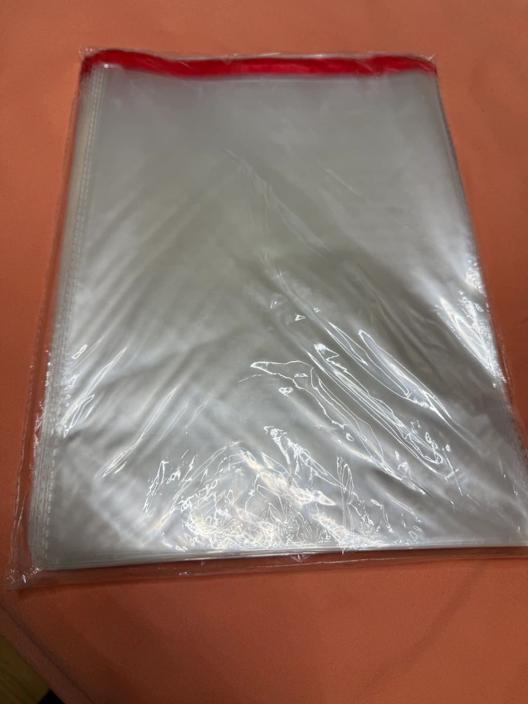 100 Pack Self-Adhesive Clear Plastic Bags - photo 5