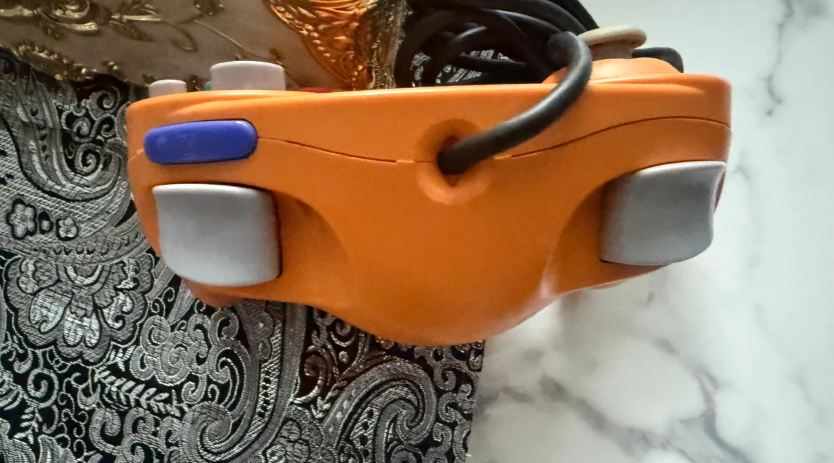 Nintendo GameCube Spice Orange Controller - photo 4