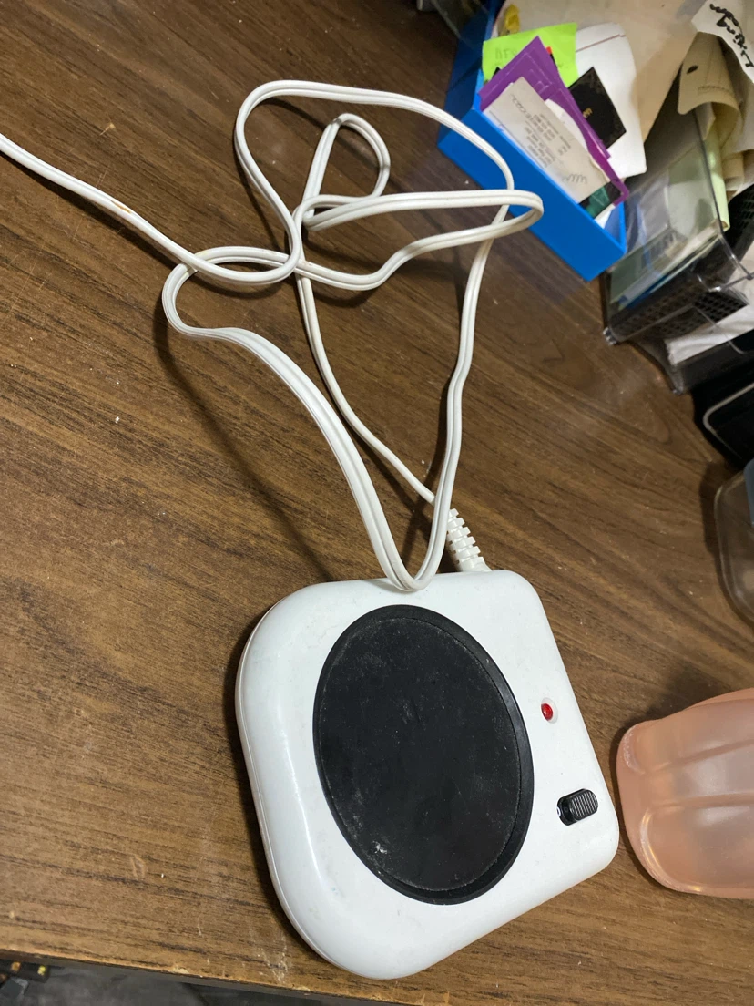 White Electric Mug Warmer