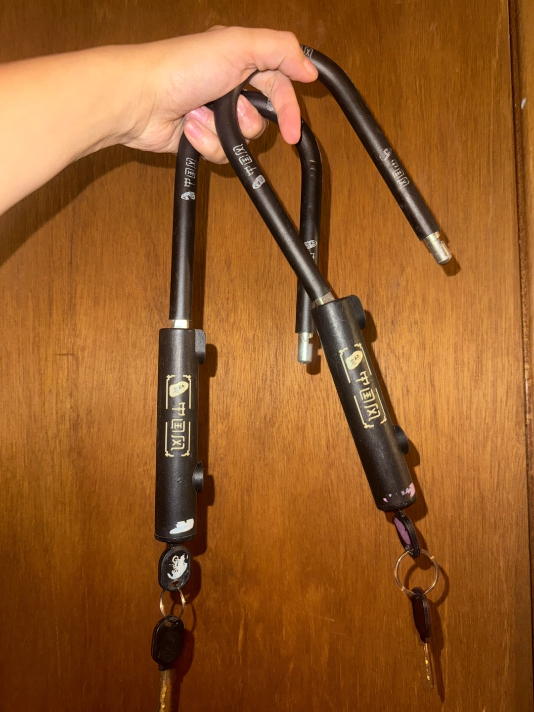 Black U-Lock Bike Lock