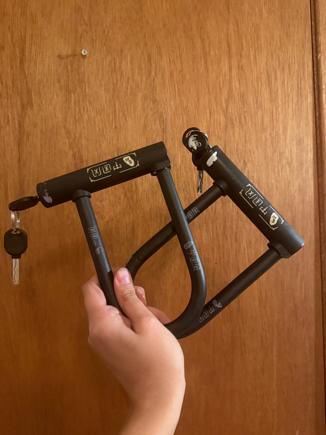 Black U-Lock Bike Lock - photo 2