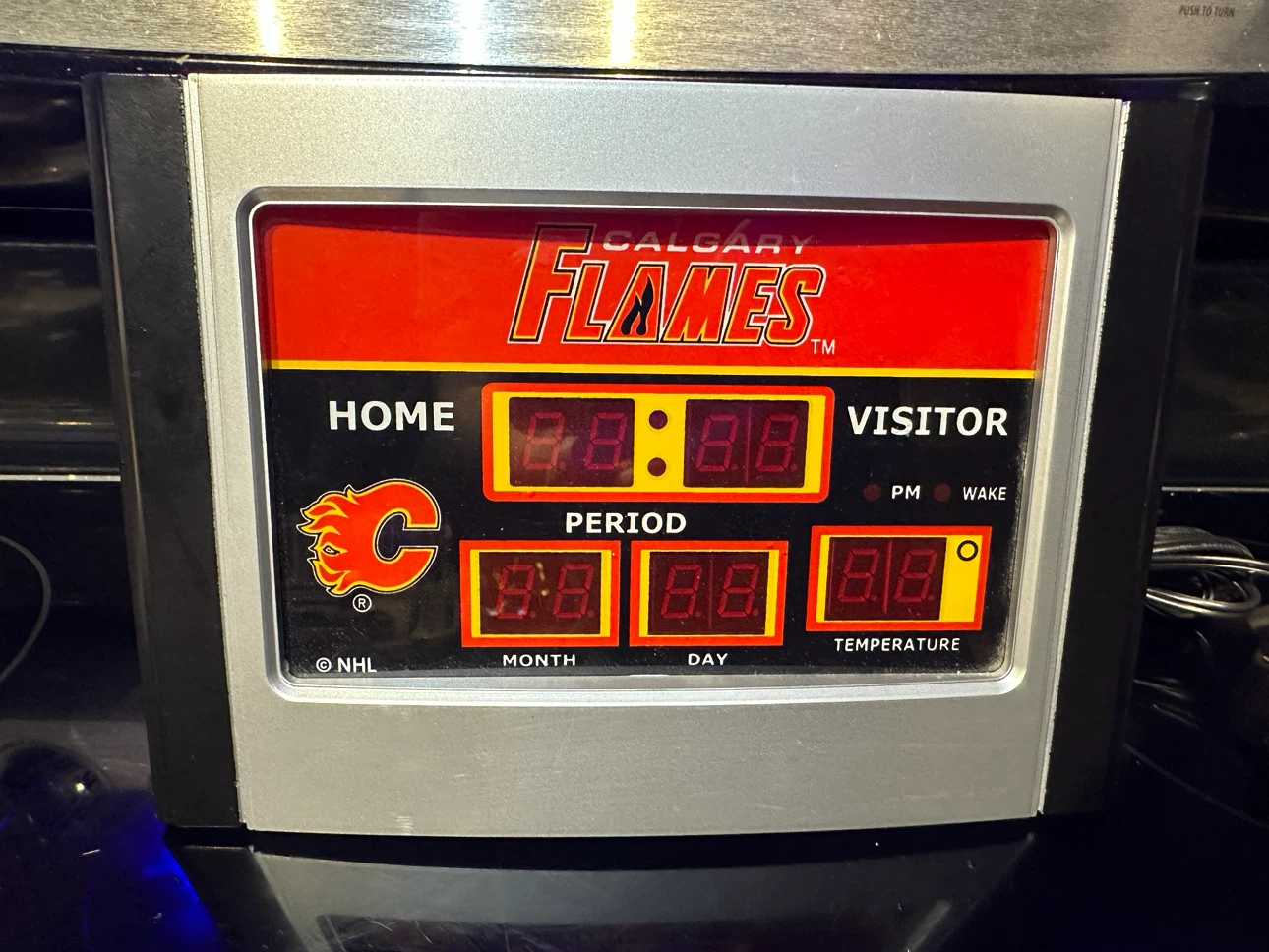 Calgary Flames NHL Digital Scoreboard Clock - photo 5
