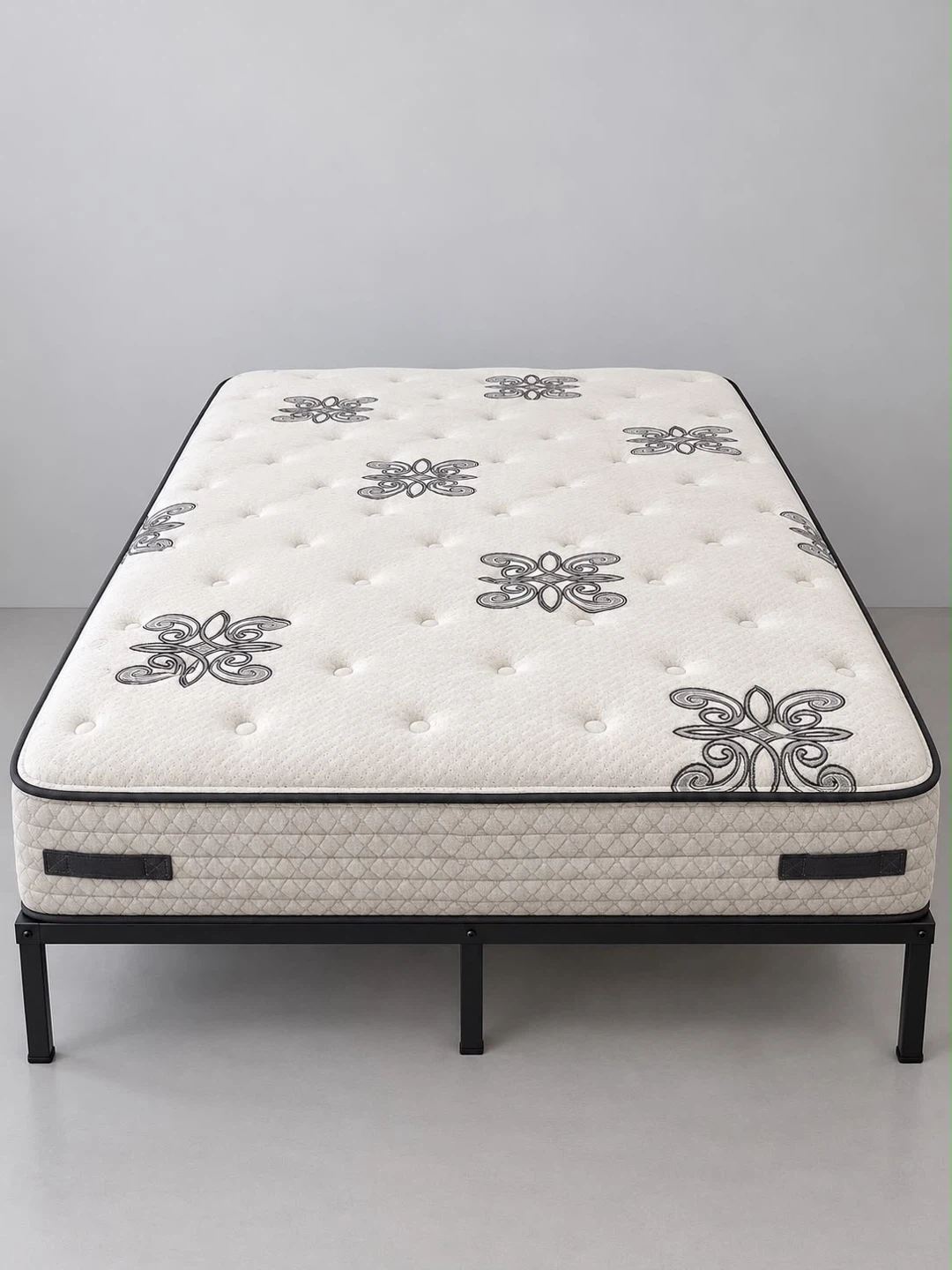 Black Metal Queen Size Bed Frame
