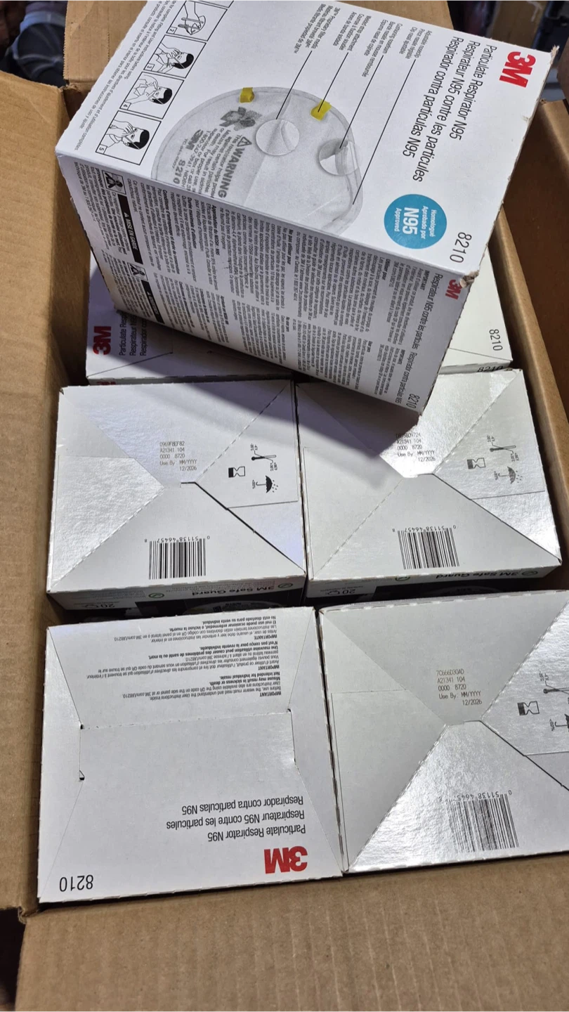 3M 8210 N95 Particulate Respirator Masks - photo 2