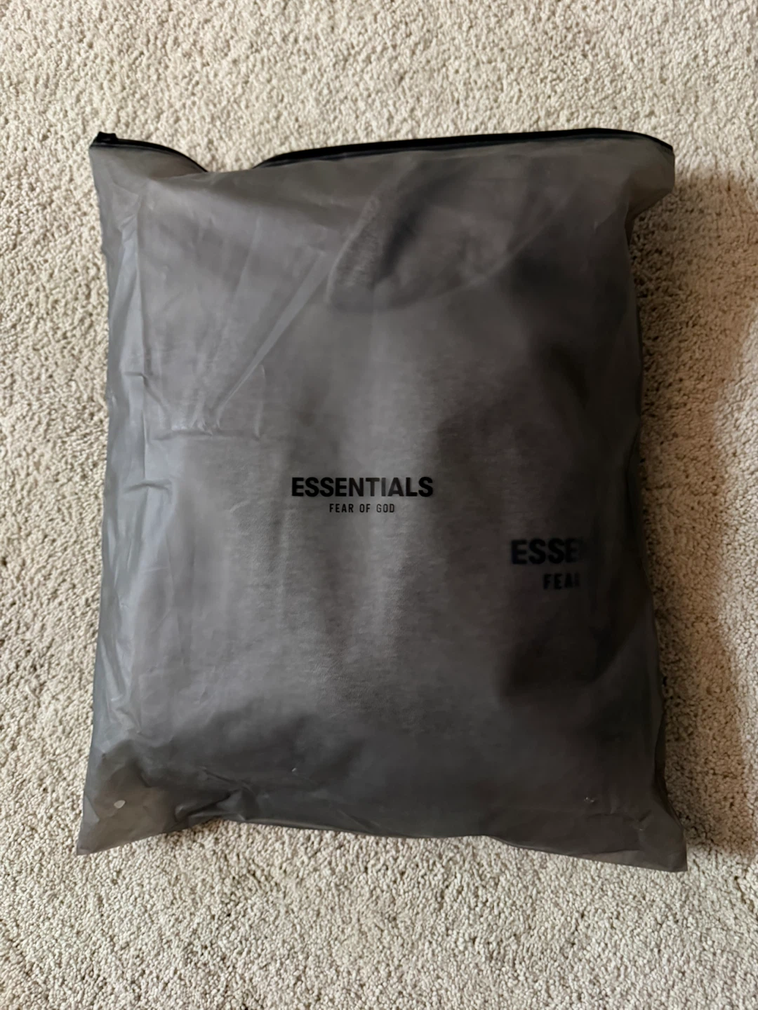 ESSENTIALS Fear of God Hoodie - Grey - Small