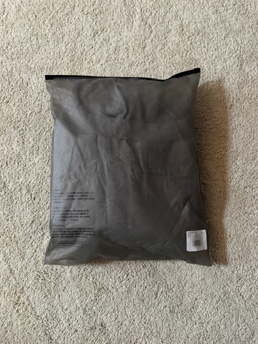 ESSENTIALS Fear of God Hoodie - Grey - Small - photo 2