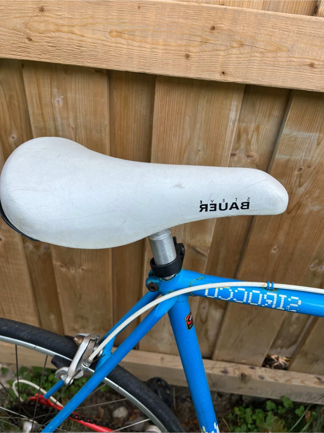 Bauer Sirocco Vintage Antique Red Blue Road Bicycle - photo 5