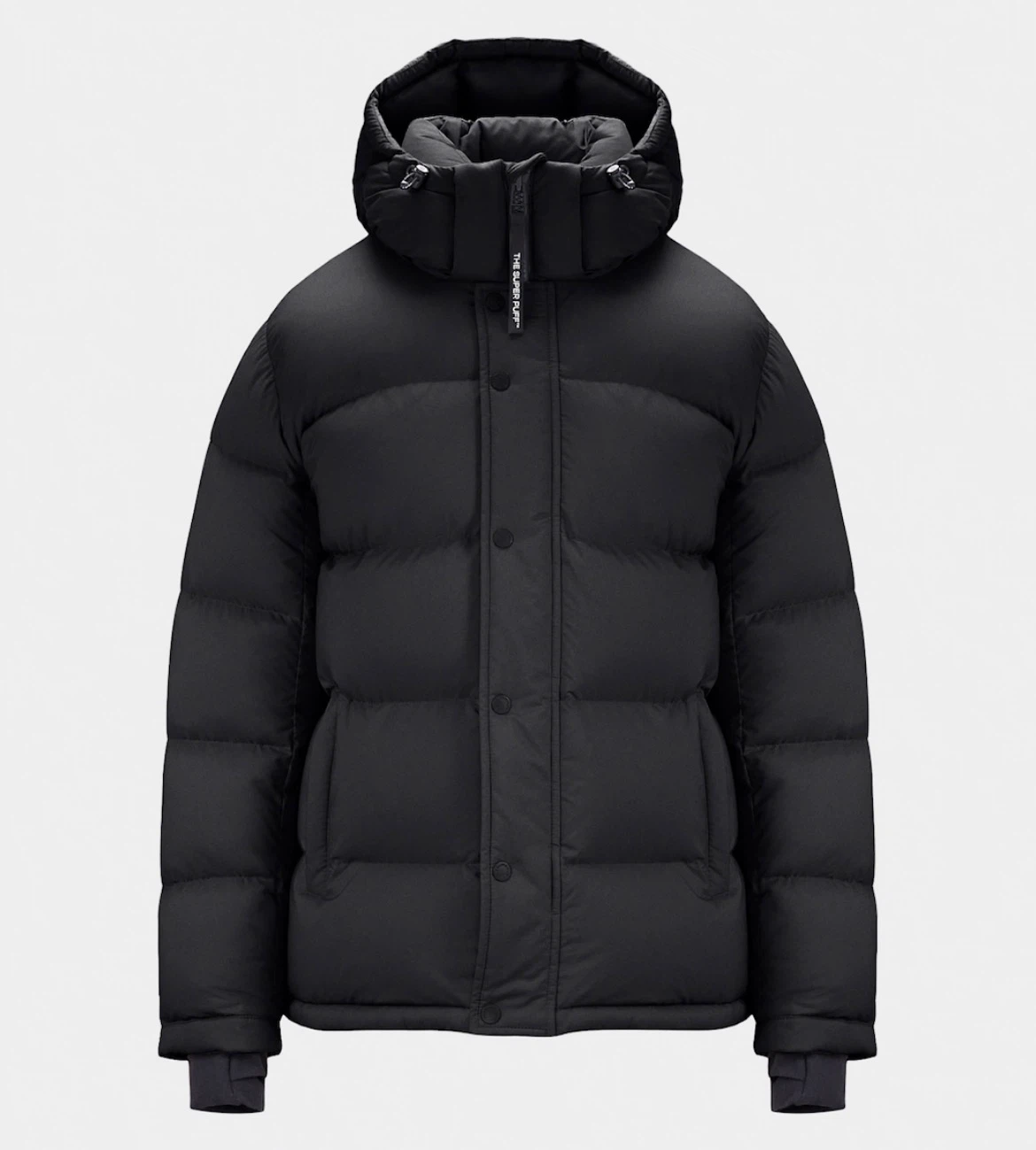 Black Aritzia Super Puff Jacket
