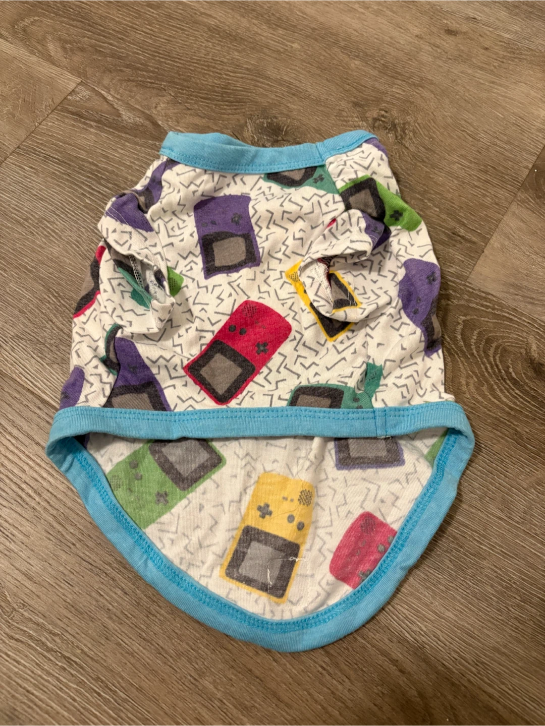 Canada Pooch Gaming Pattern Dog Shirt  (Under 4kg) - photo 2