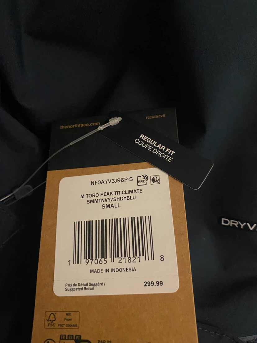 The North Face Men's Toro Peak Triclimate Jacket (Size Small) - photo 4