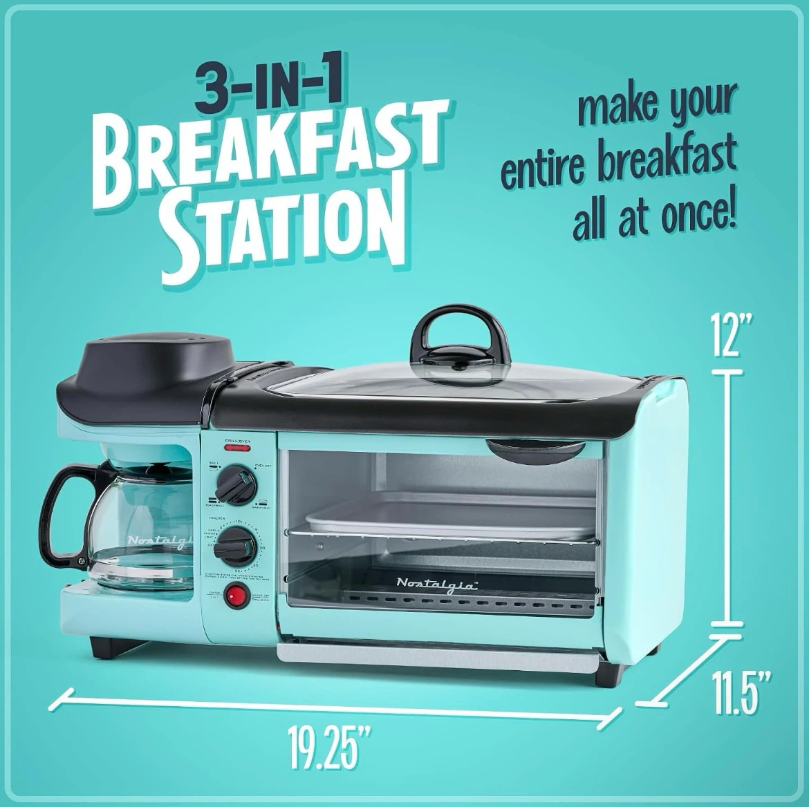 Nostalgia 3-in-1 Breakfast Station - photo 4