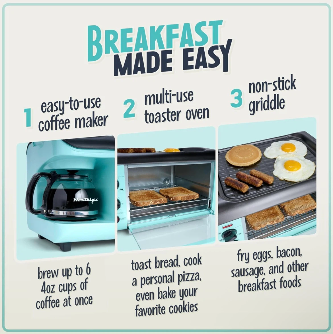 Nostalgia 3-in-1 Breakfast Station - photo 5