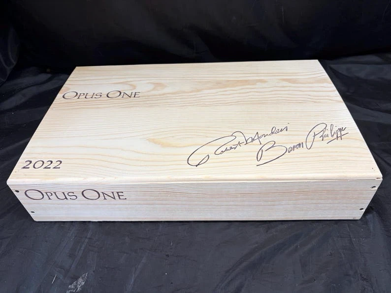 Opus One 2022 Wooden Wine Box