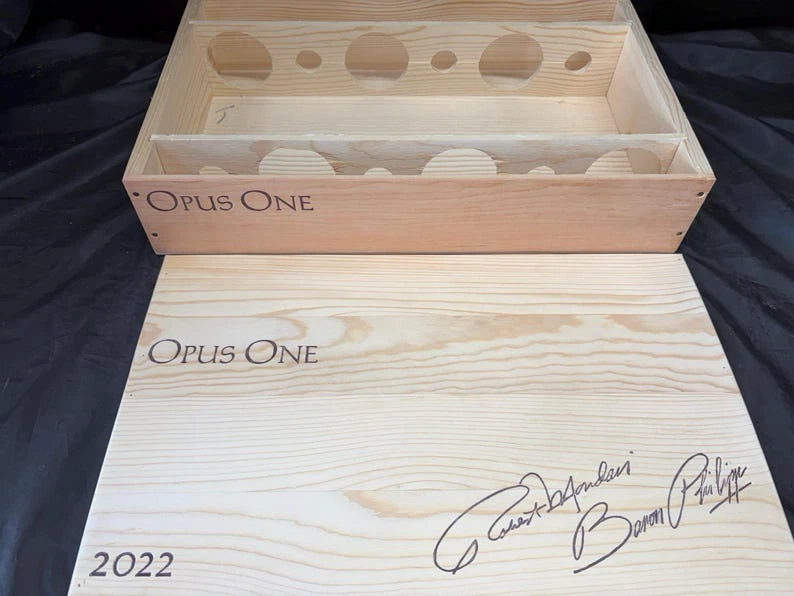 Opus One 2022 Wooden Wine Box - photo 2