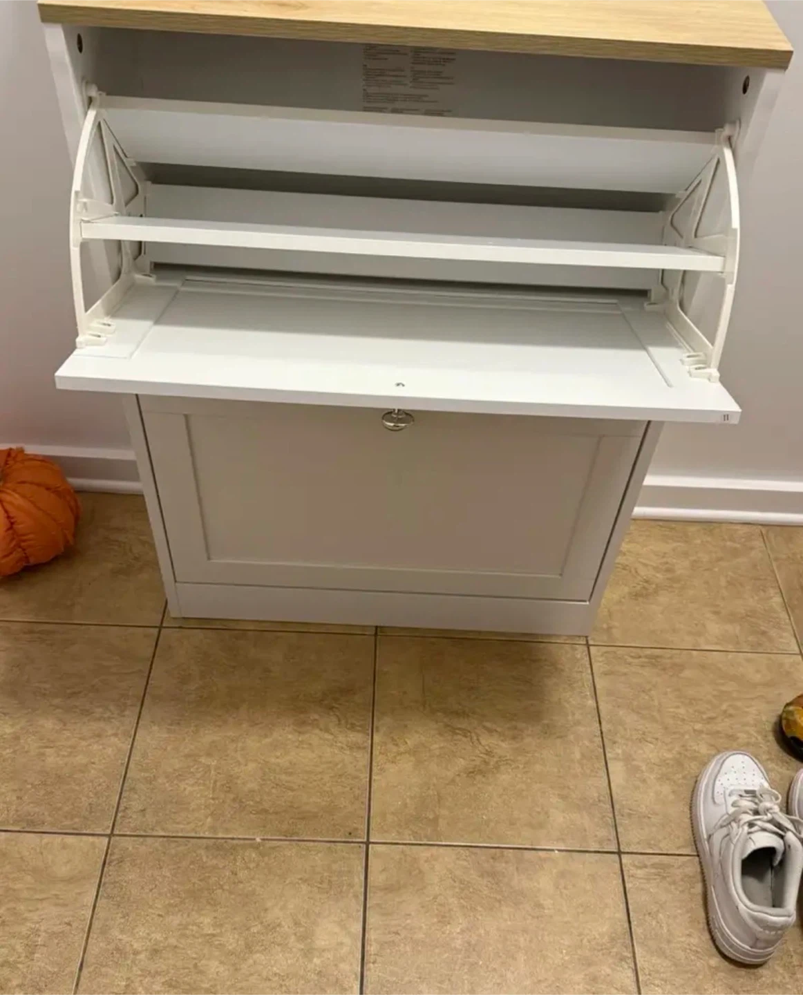 BRAND NEW IN BOX— Two-Tier Shoe Storage Cabinet - photo 2
