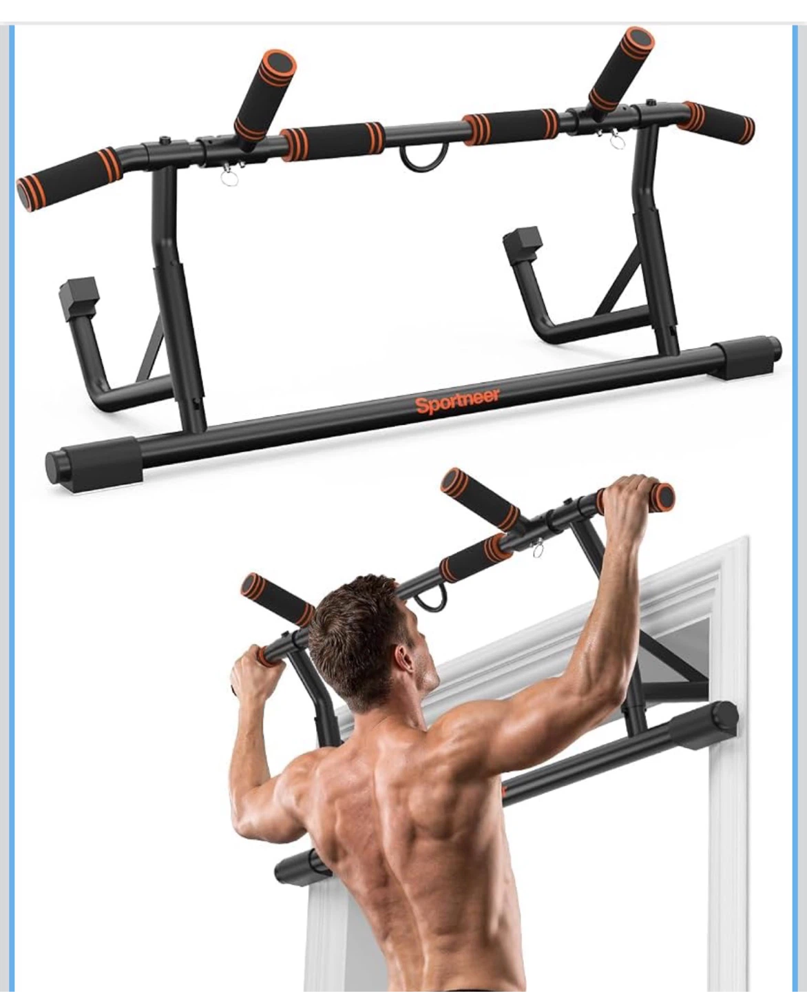 Sportneer Foldable Pull Up Bar - photo 2