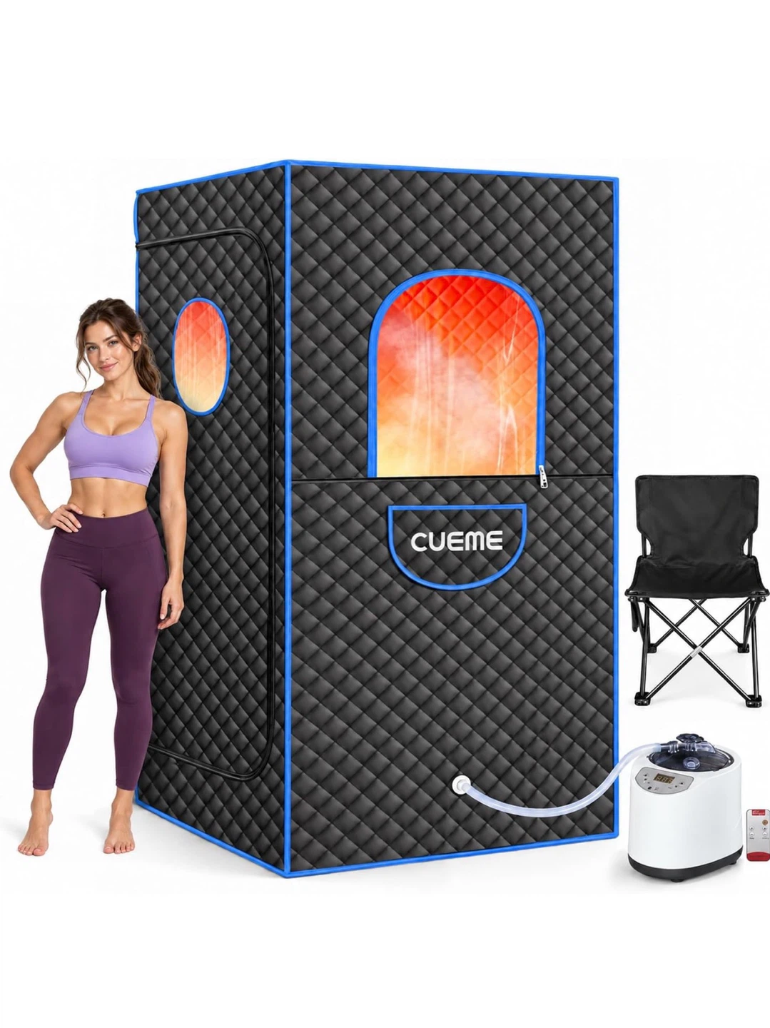 CUEME Portable Home Steam Sauna - photo 2