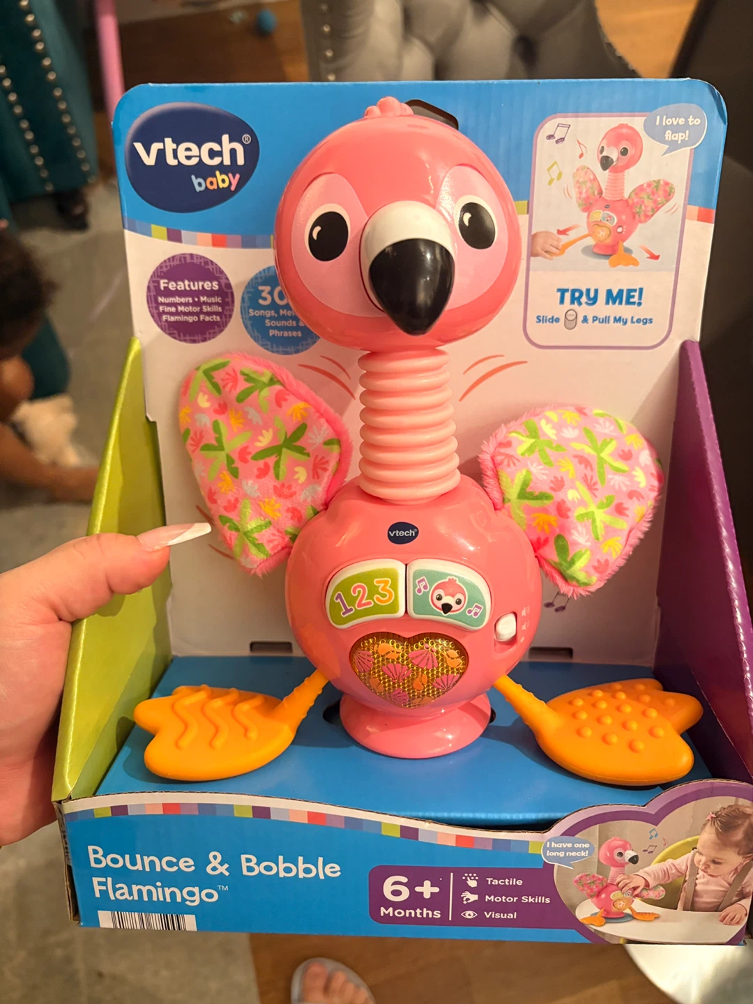 VTech Baby Bounce & Bobble Flamingo Toy