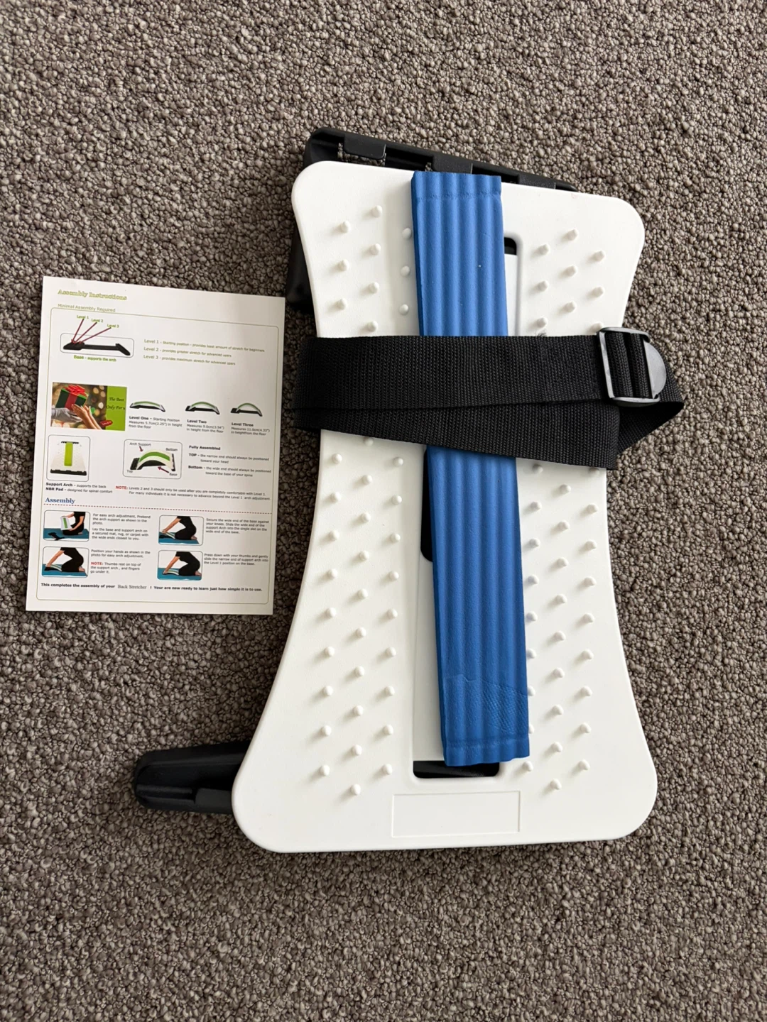Brand New Adjustable Back Stretcher / Lumbar Support