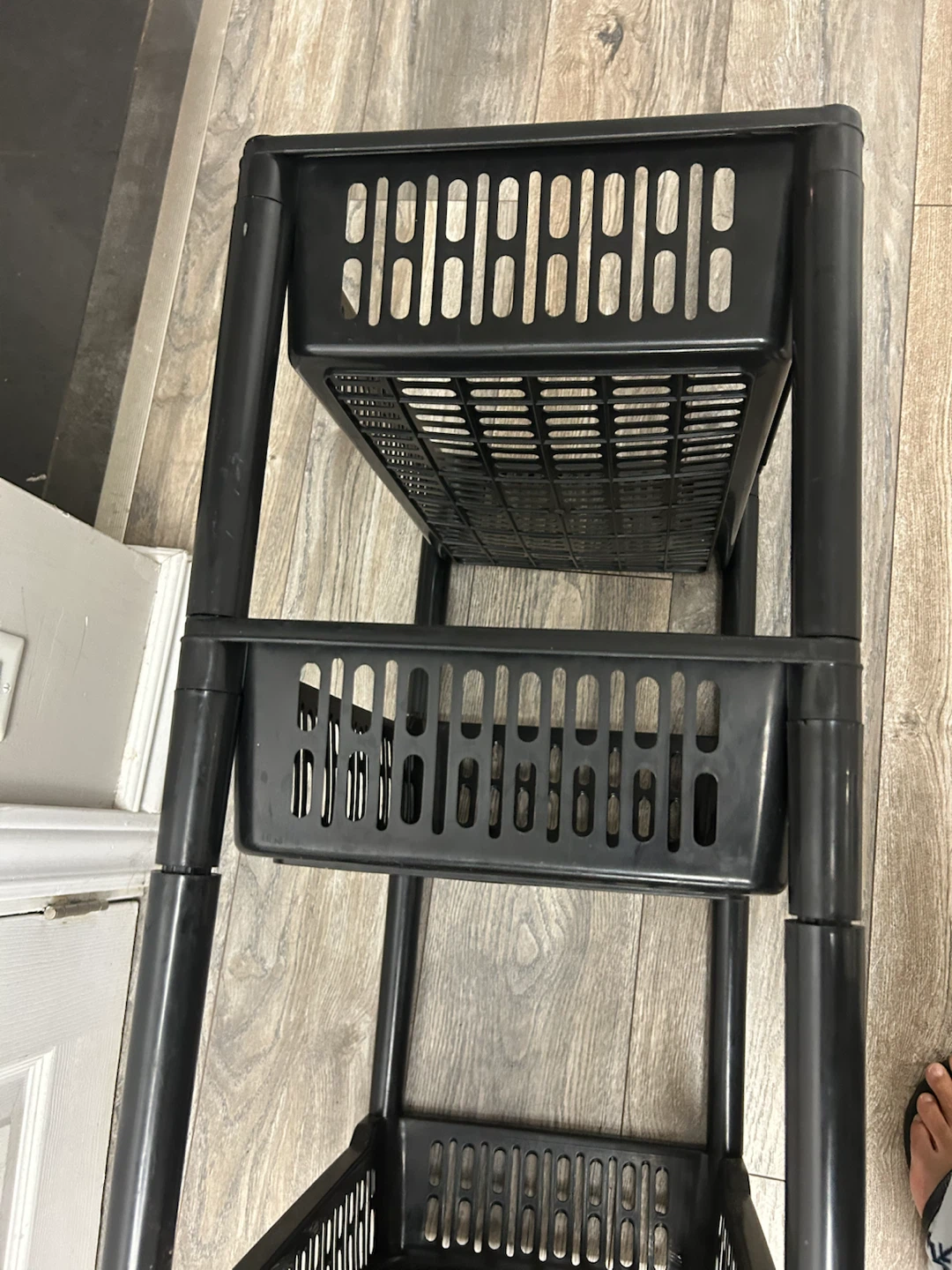3-Tier Plastic Storage Rack - photo 3