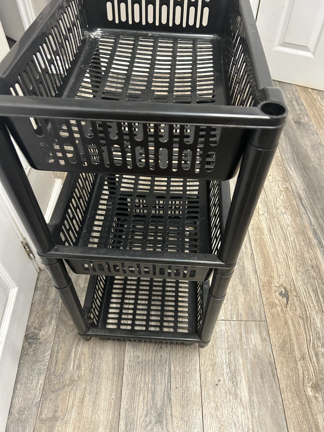 3-Tier Plastic Storage Rack - photo 4