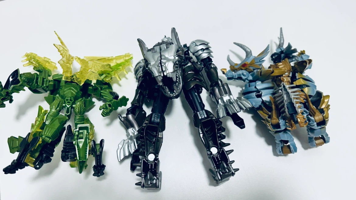 Hasbro Transformers Robot & Dinosaur Action Figures – Lot of 3 - photo 3