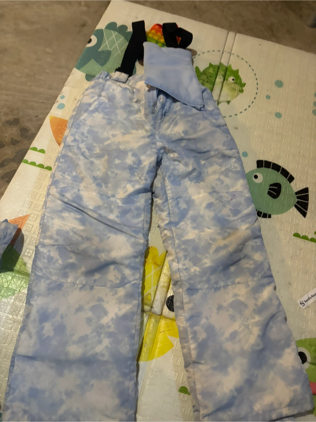 The Children's Place Blue Tie-Dye Snow Pants