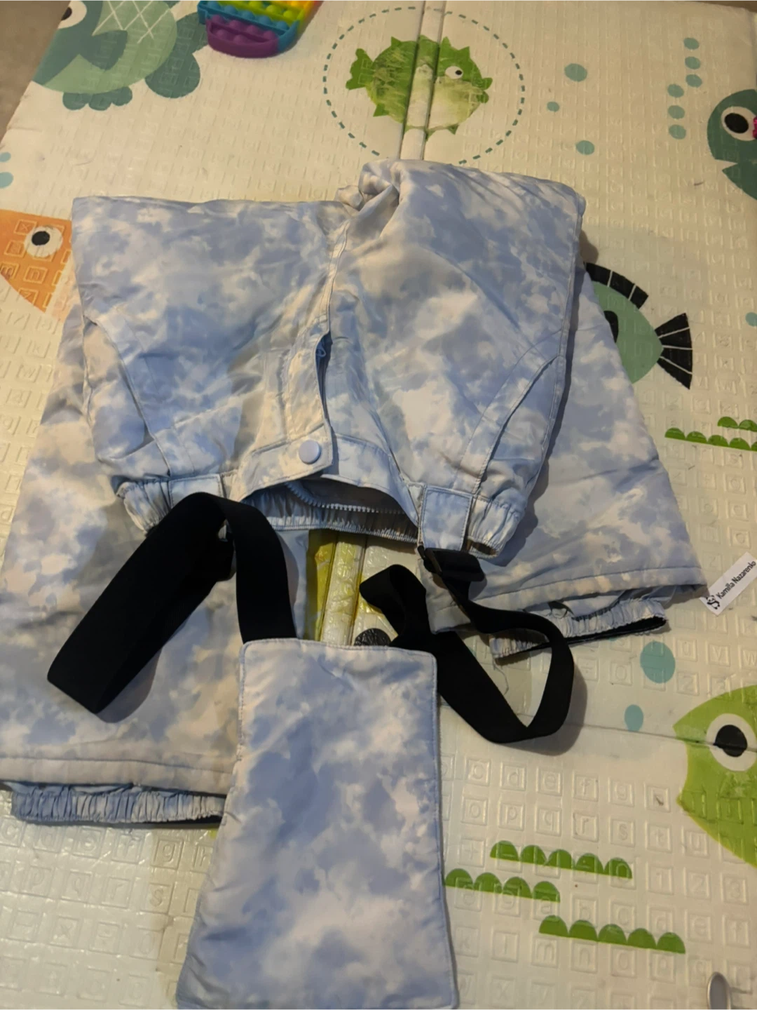 The Children's Place Blue Tie-Dye Snow Pants - photo 3