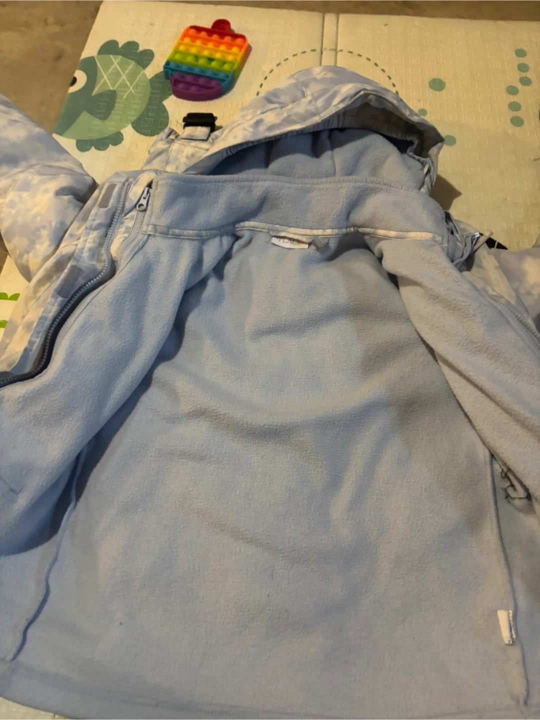 The Children's Place Blue Tie-Dye Snow Pants - photo 4