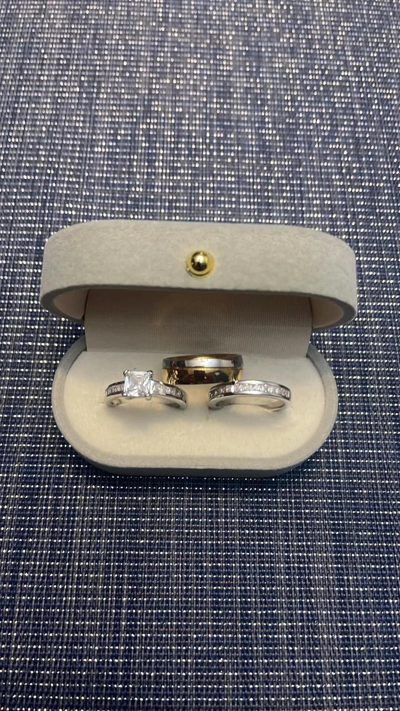 Set of three rings