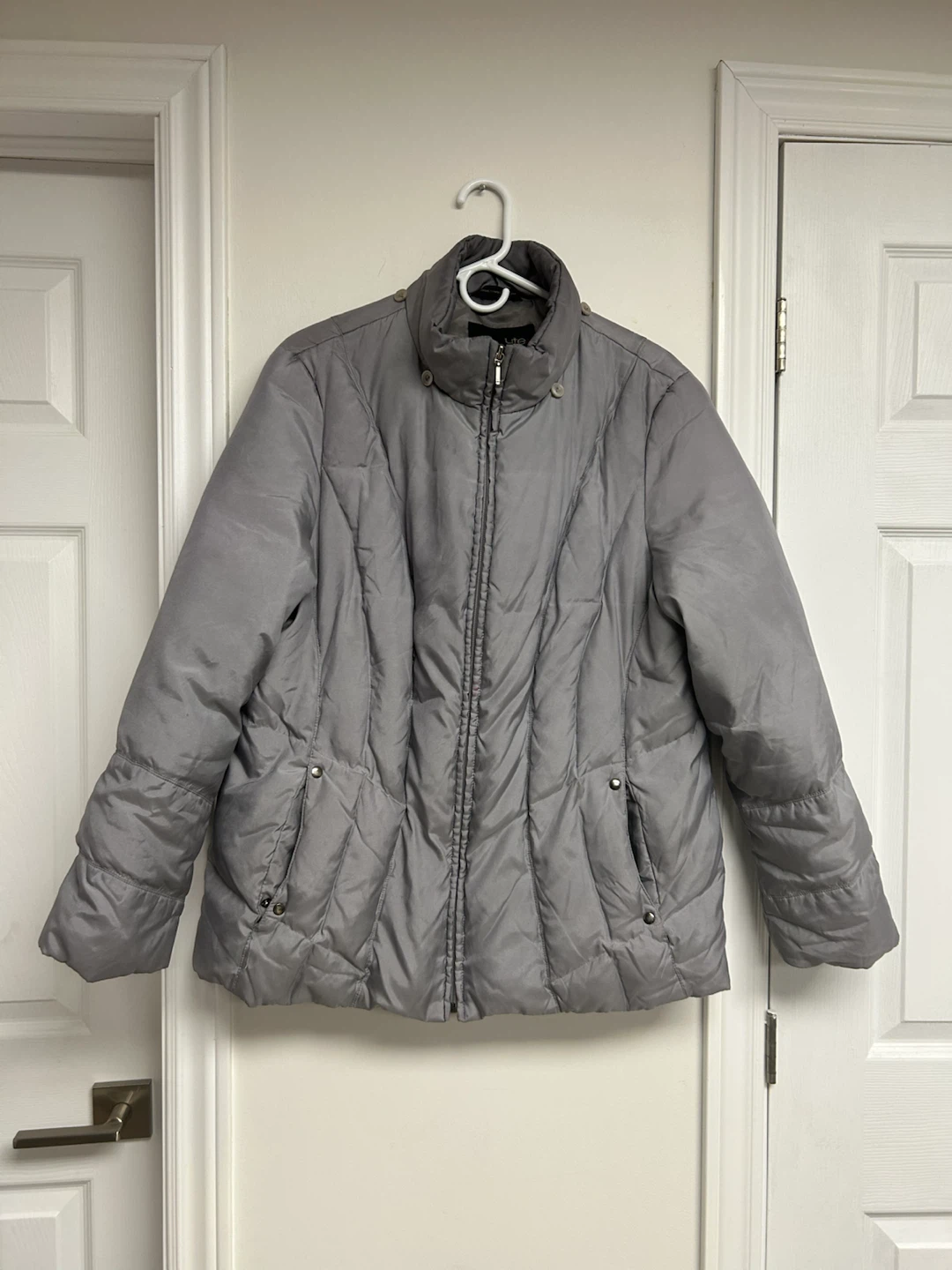 Utex Grey Quilted Jacket