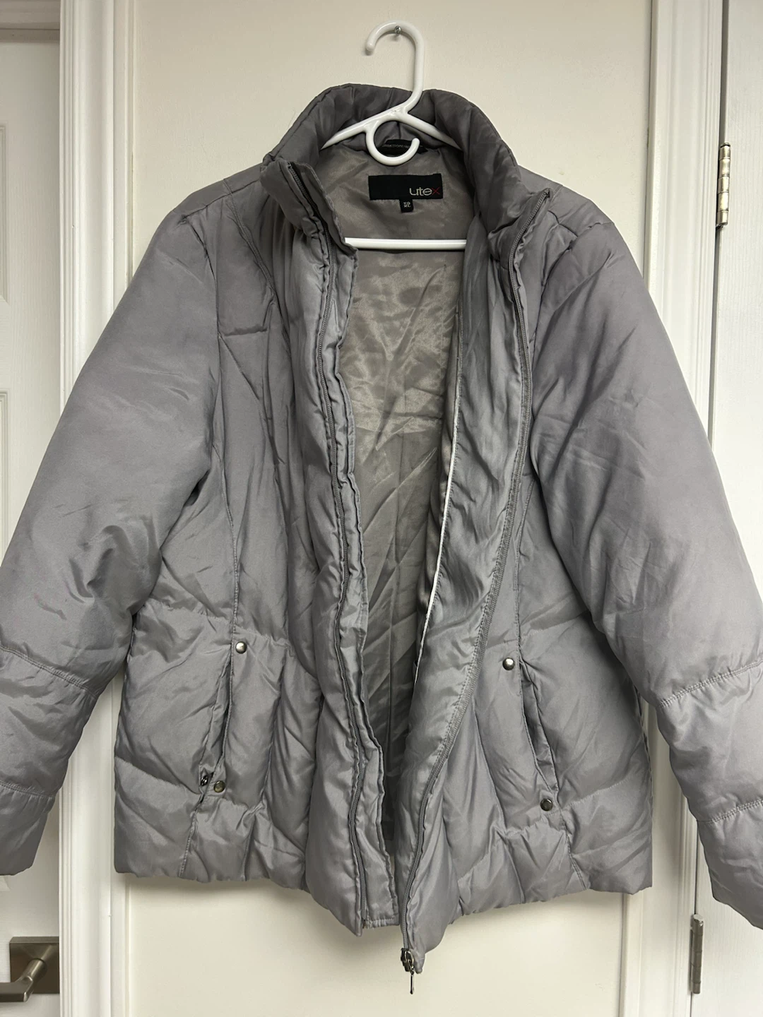 Utex Grey Quilted Jacket - photo 3
