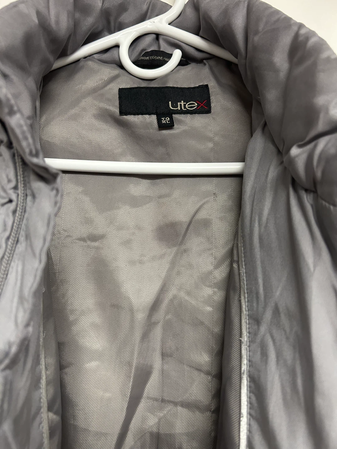 Utex Grey Quilted Jacket - photo 4