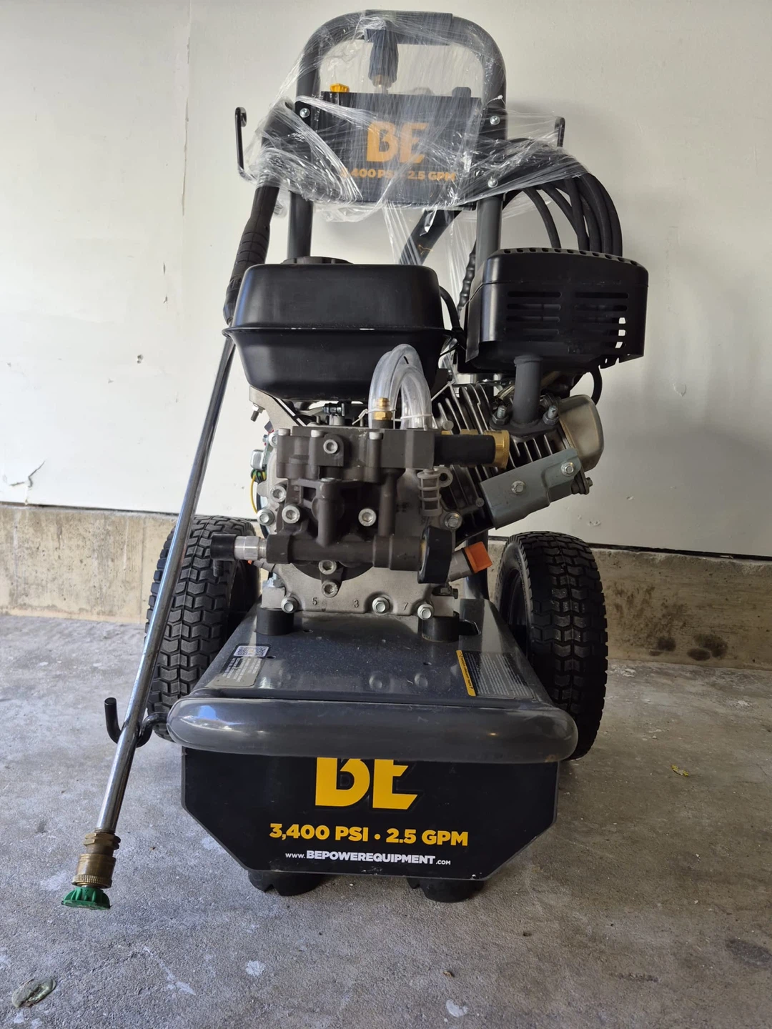 BE Power Equipment 3400 PSI Pressure Washer