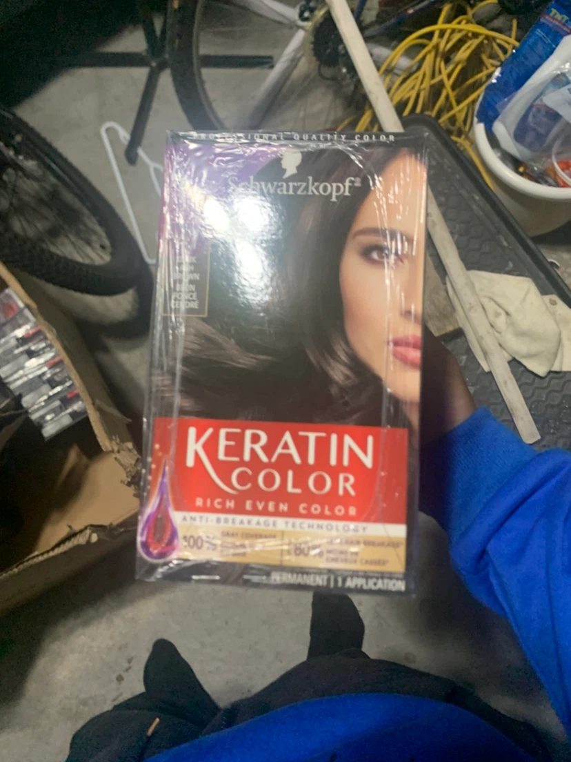 Schwarzkopf Keratin Color Dark Ash Brown