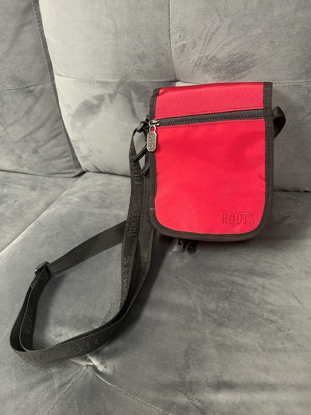 Roots Red Crossbody Bag