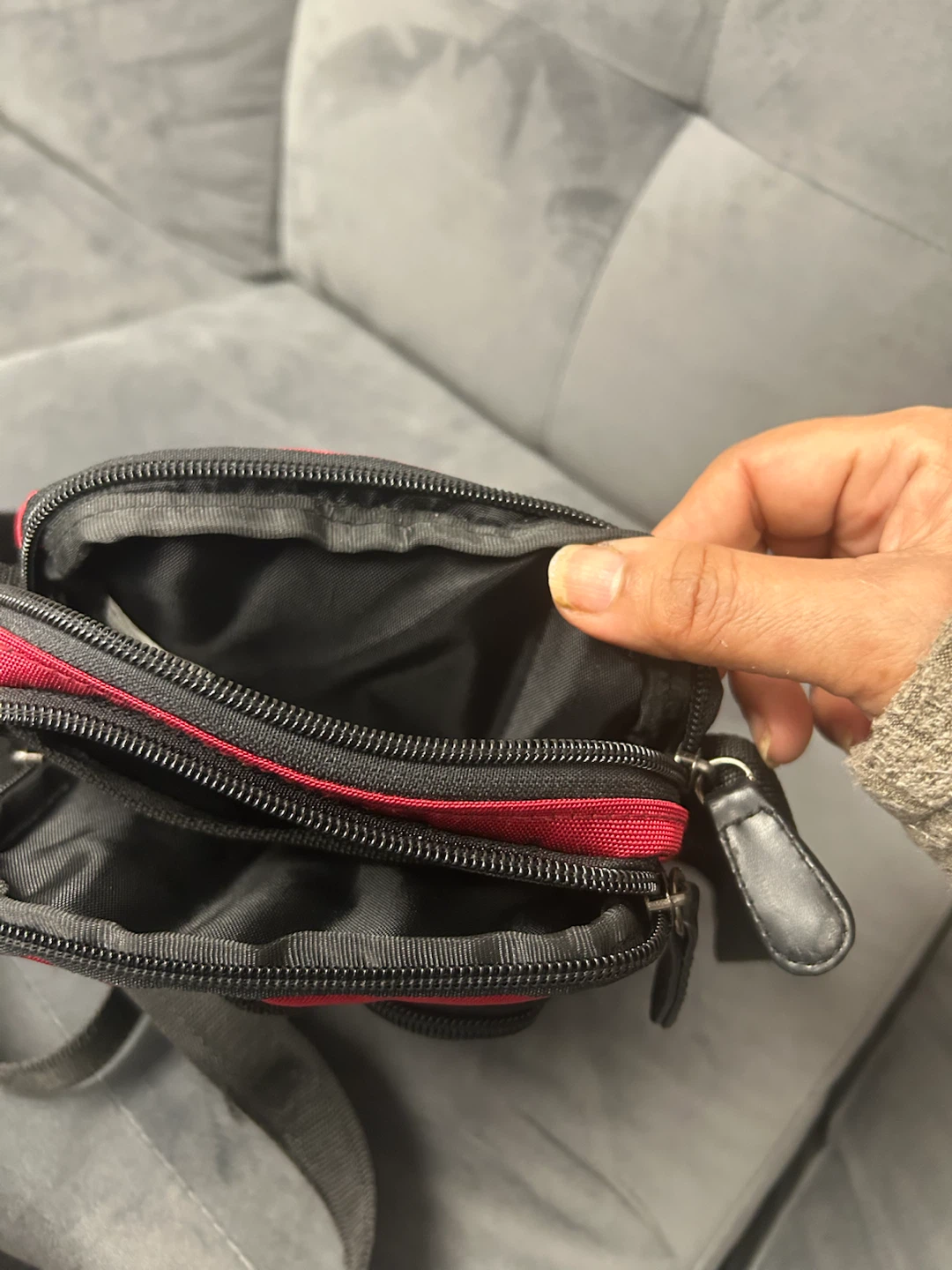 Roots Red Crossbody Bag - photo 4