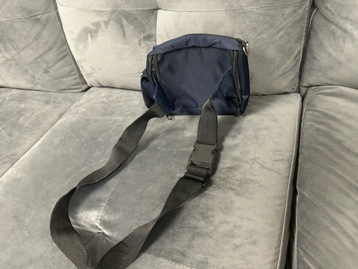 Yousheng Navy Blue Crossbody Bag - photo 2