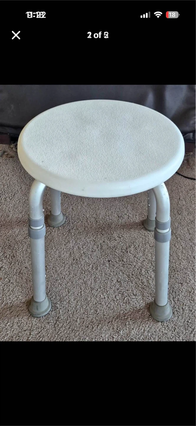 Adjustable Shower Stool
