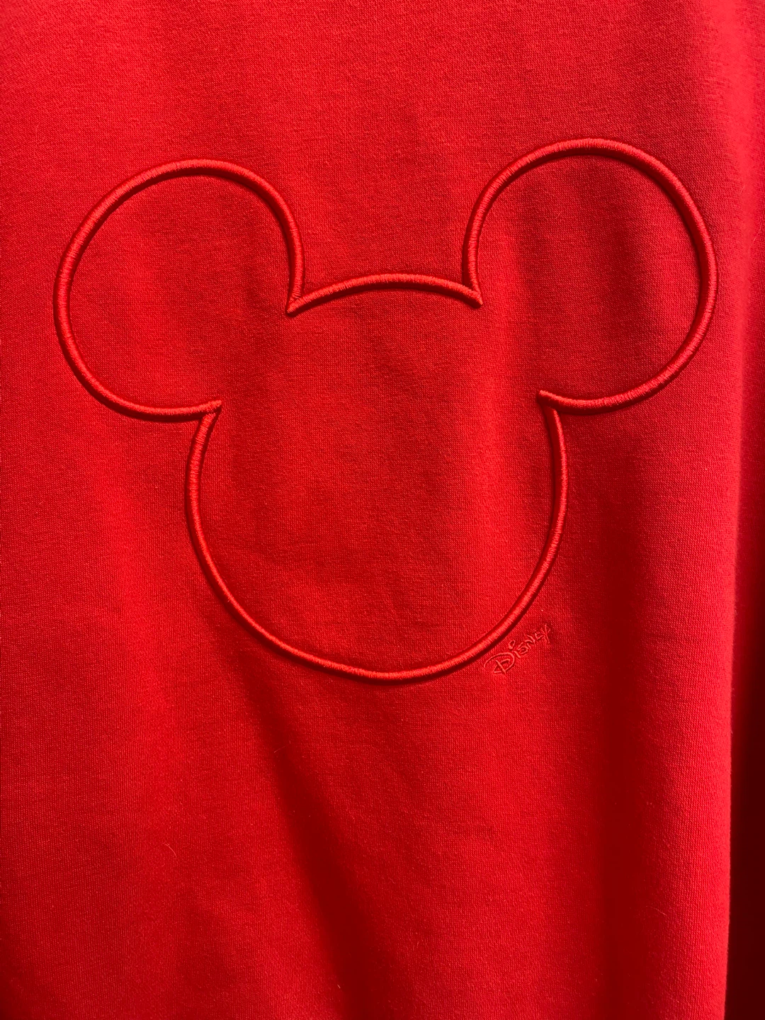 H&M Disney Mickey Mouse Head Embroidered Sweatshirt - L - photo 2