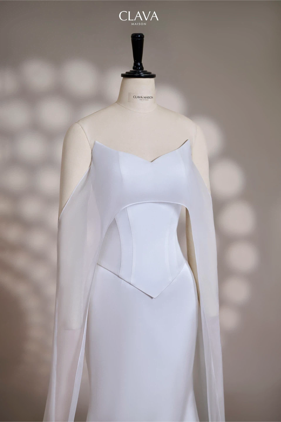 🤍 Beautiful Custom-Made Wedding Dress – Elegant & Timeless 🤍 - photo 4