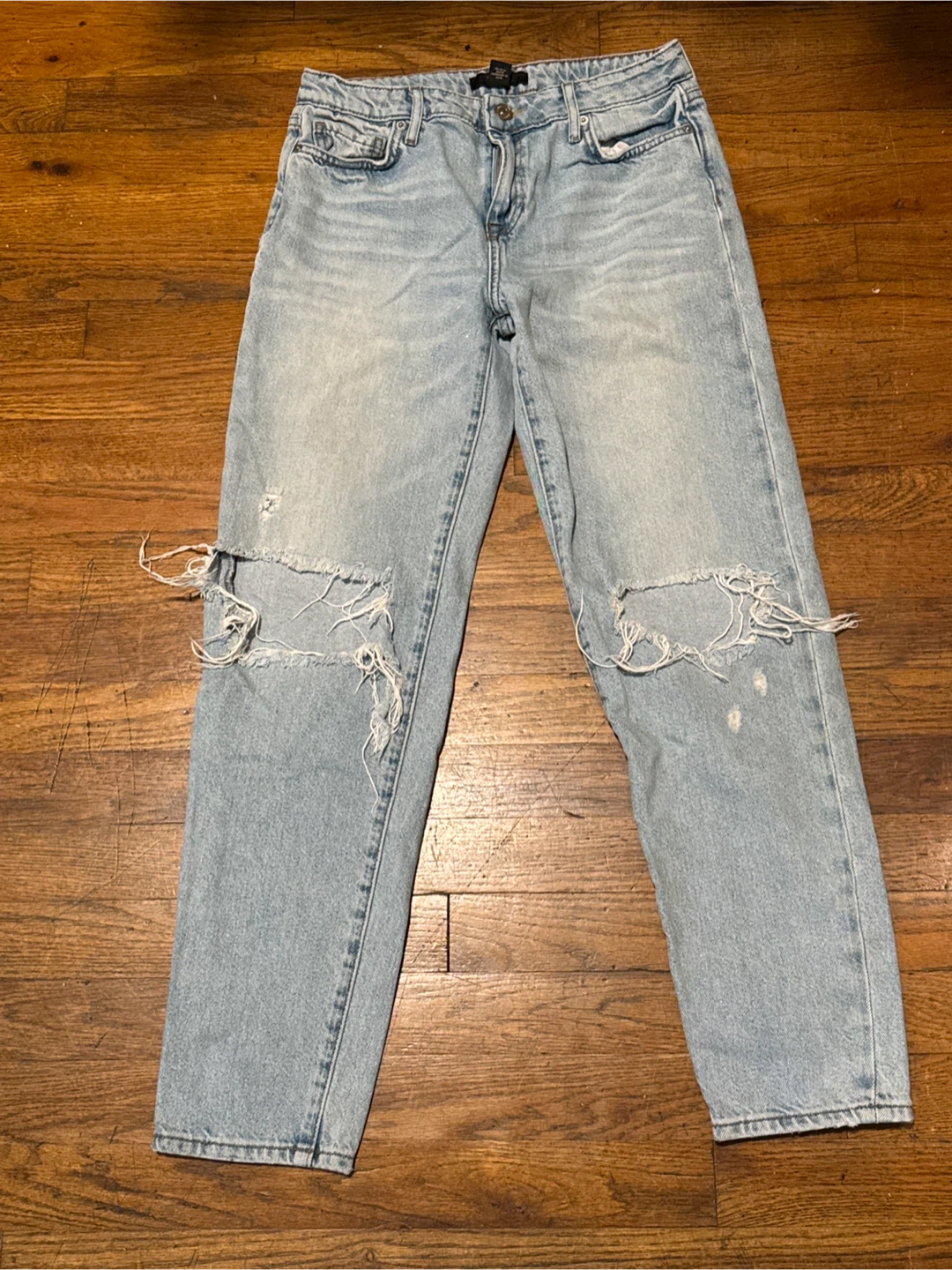 Size 13/14 Girls Distressed Jeans
