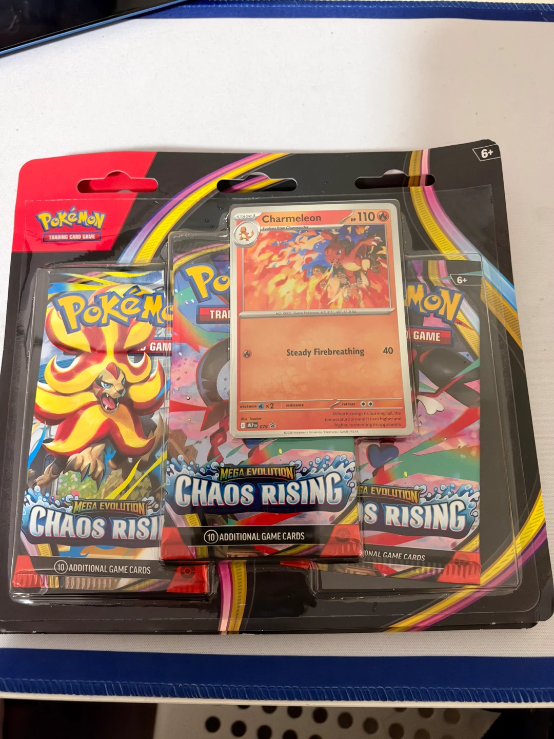 Pokemon Mega Evolution Chaos Rising Pack