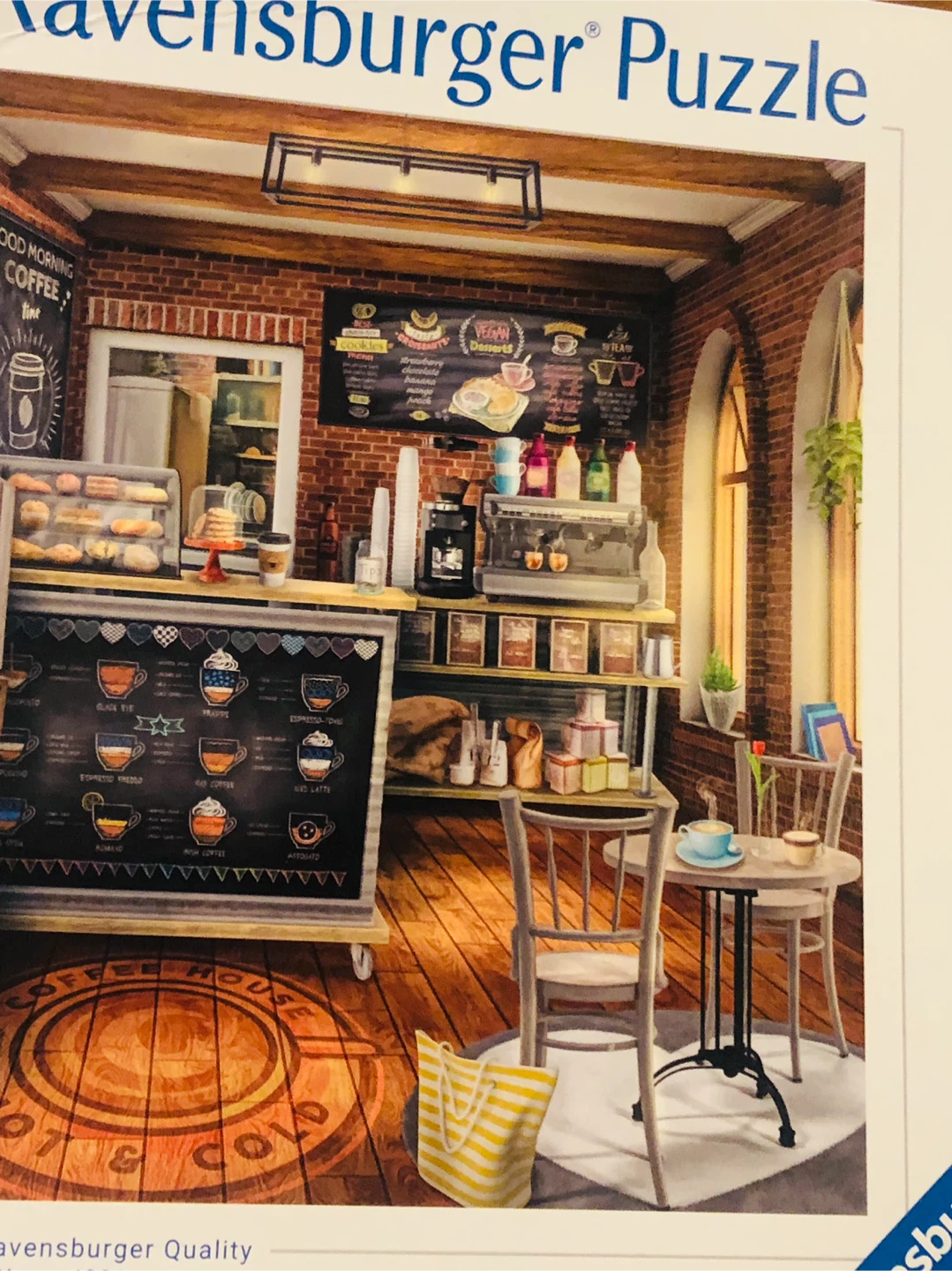 NEW Ravensburger Coffee Shop 1000-Piece Puzzle - photo 3