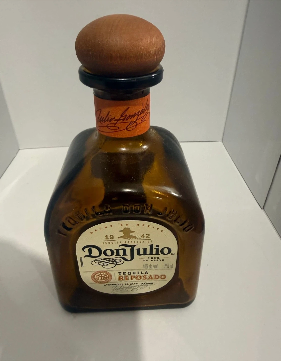 Don Julio Reposado Tequila Bottle