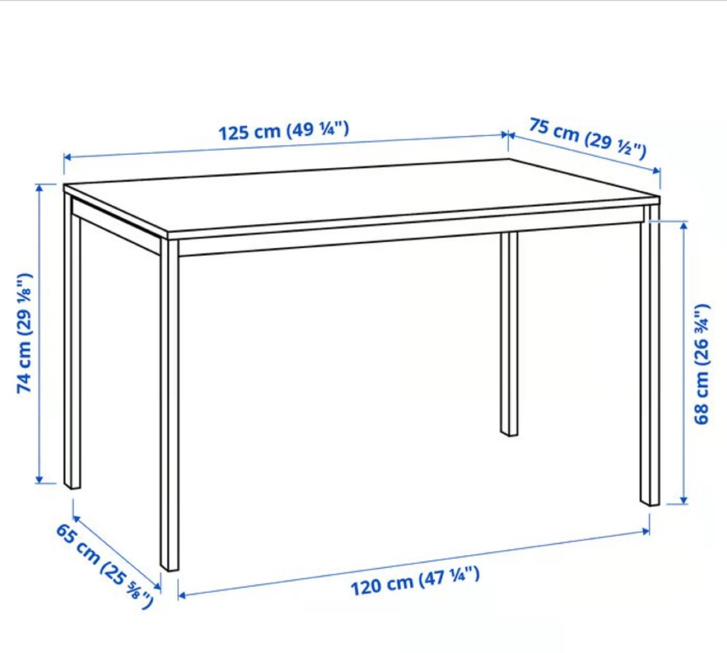 Delivery Available,IKEA Dining Table and 4 Chairs - photo 2
