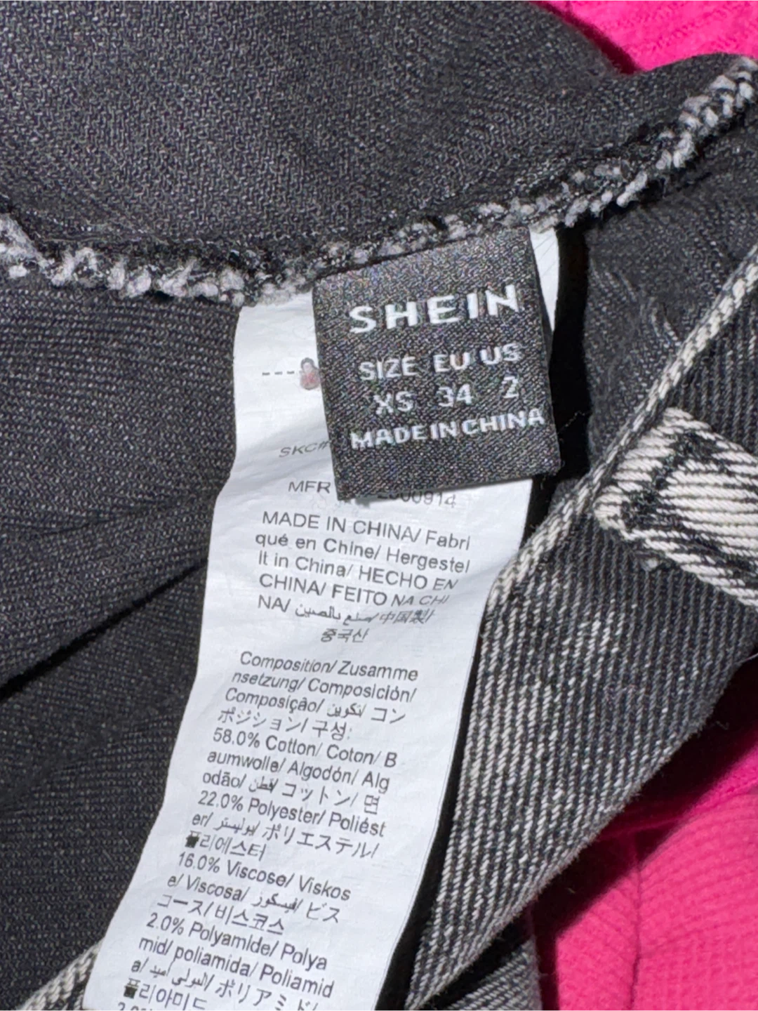 Size 2 Pleated Denim Mini Skirt - photo 2